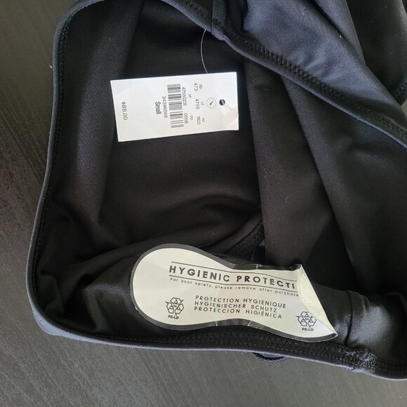 UpWest One Piece Swimsuit Henley High Leg Tank Small Beach NEW $88 - Picture 6 of 7